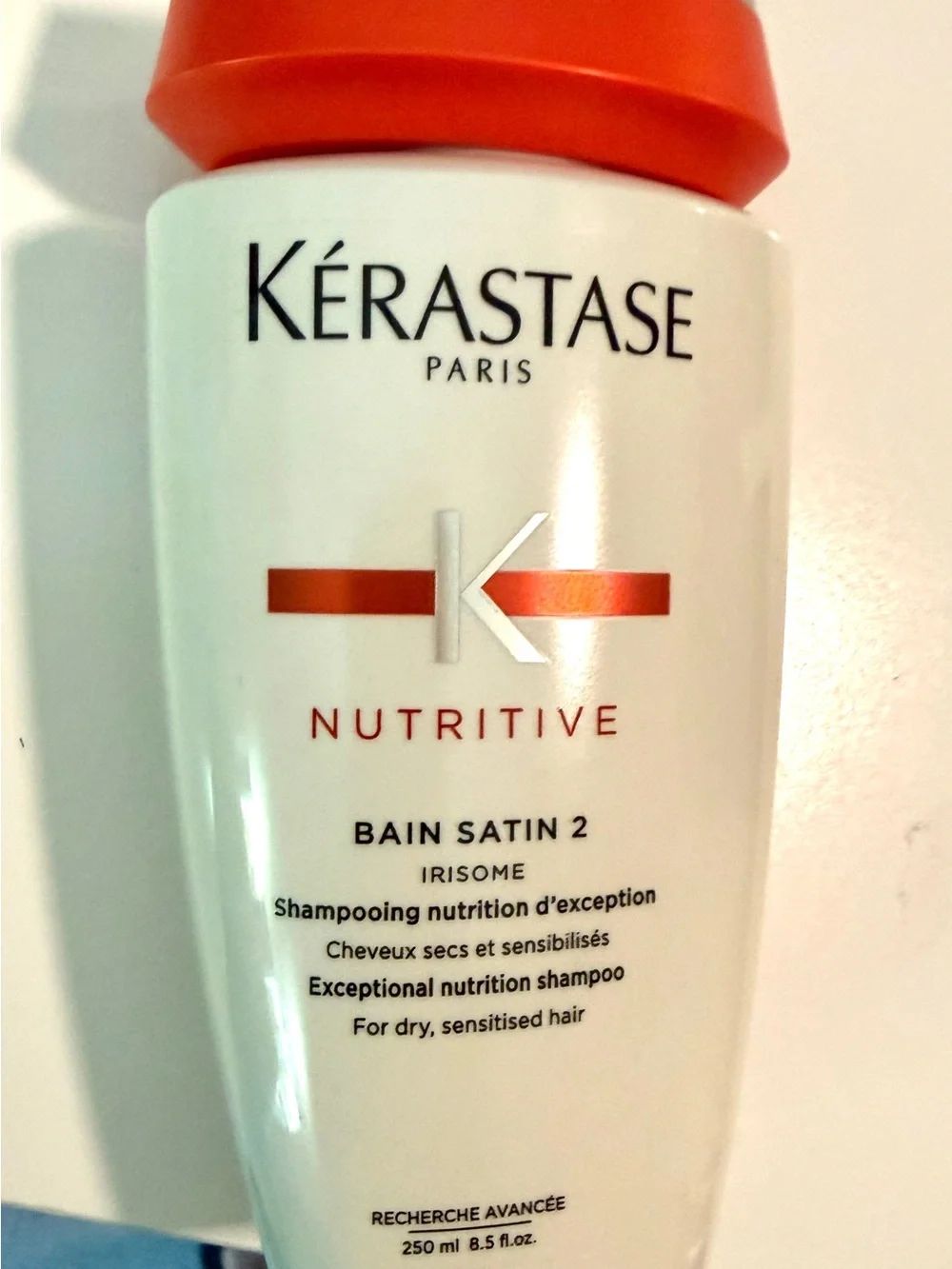 NEW Kerastase Paris Nutritive Bain Satin 2 Shampoo Sealed 250ml 8.5oz